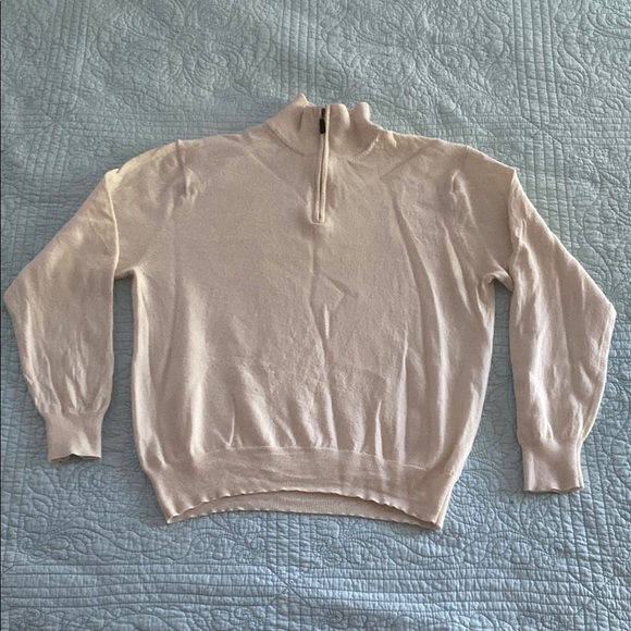 Jos. A. Bank Women's Cream Turtleneck Sweater - Picture 1 of 3